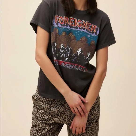 Daydreamer Tops - DAYDREAMER FOREIGNER CONCERT TEE